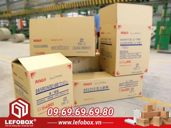 Vì sao nên chọn sản xuất thùng carton in flexo tại LefoBox