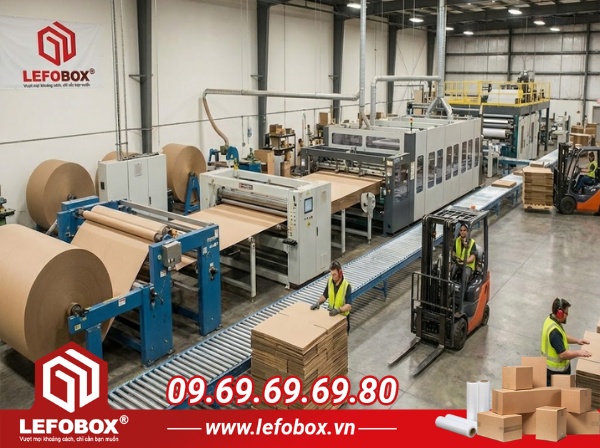 vì sao nên đặt sản xuất thùng carton đựng cây cảnh tại LefoBox