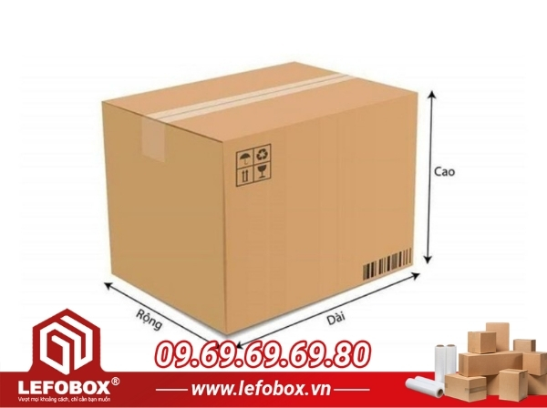 Xác định kích thước thùng dựa theo sản phẩm