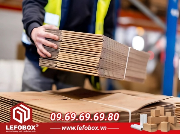 Xác định đúng số lượng, kích thước thùng