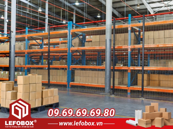 Xếp pallet chuẩn, không lệch, không thừa khoảng trống
