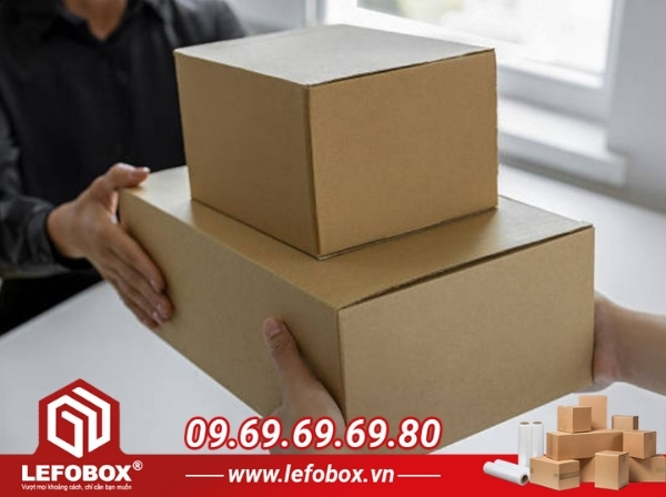 xưởng sản xuất thùng carton có chính sách giao hàng tận nơi