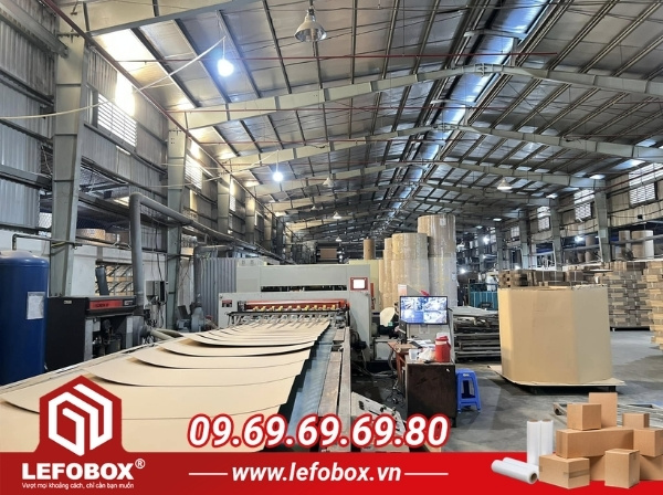 Xưởng sản xuất thùng carton chất lượng, tối ưu chi phí - LefoBox